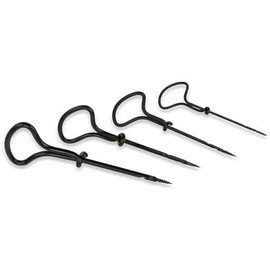 Hand Drill, Chestnut Drill, Knot Drill Set, 4 Pieces, 2-3 - 4-5 mm