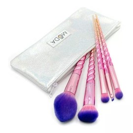 Moda Royal Mythical Brush Set Unicornio 5 Brochas + Estuche