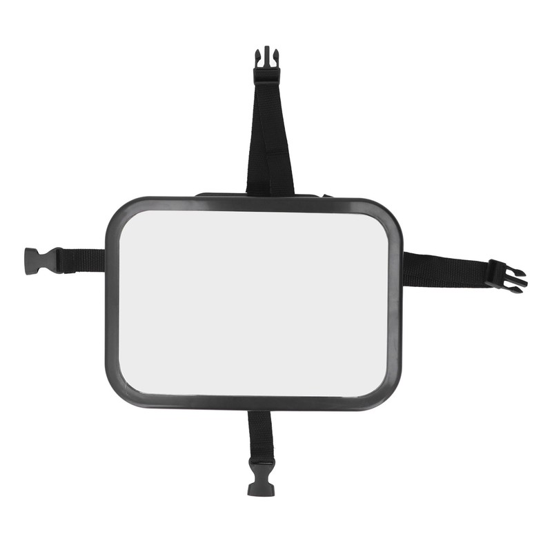 Automotive Interior Baby Mirror Free Rotation Adjust Strap Car Interior