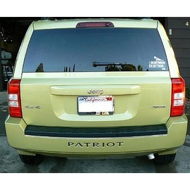 BDTrims Bumper Raised Letters Compatible with Patriot Models (Chrome)