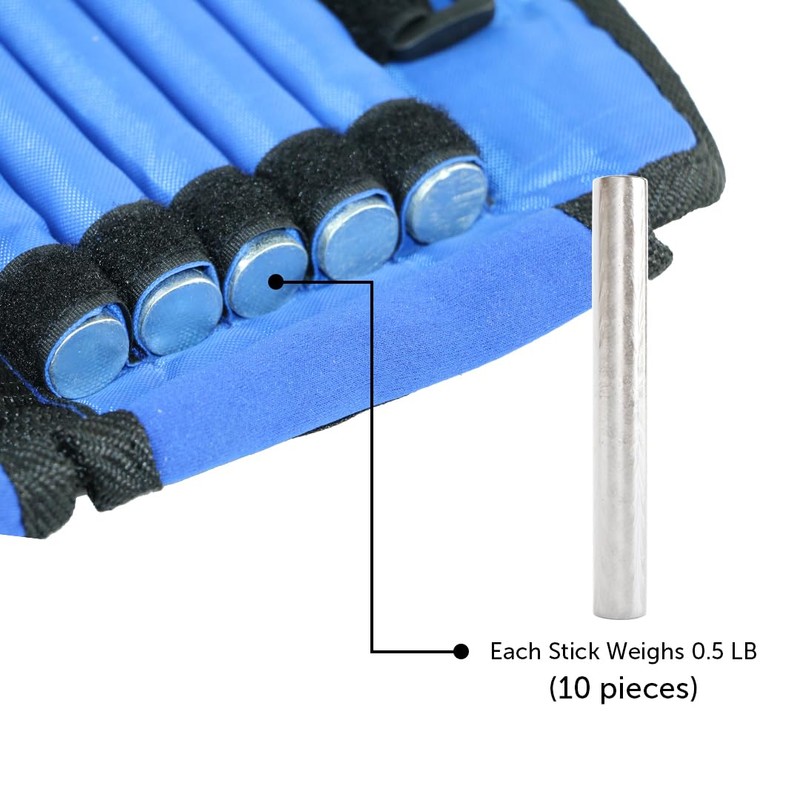 Gymenist Pair Of Ankle Weights Can Be Adjusted Up To