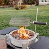 Breeo Rotisserie Flat Basket - Rotisserie Grill Accessory for Chicken,
