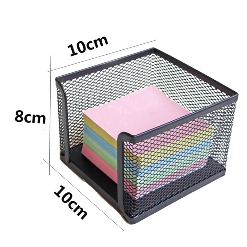 Operitacx 2pcs Note Pad Holder Memo Holder Desktop Note Dispenser