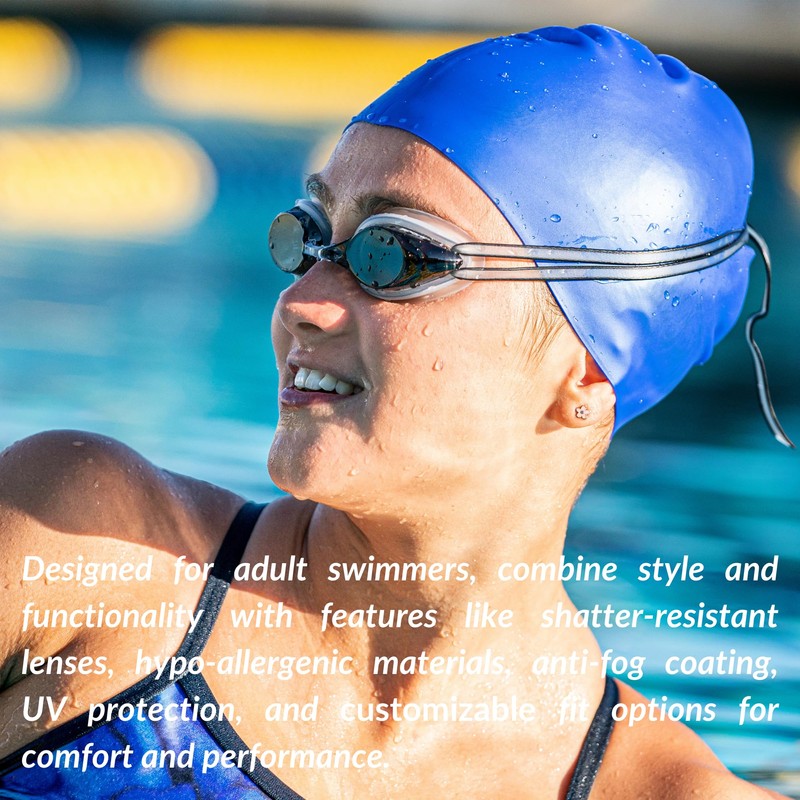 Sporti Antifog X-tec Pro Goggle - Clear Lens/Smoke Frame