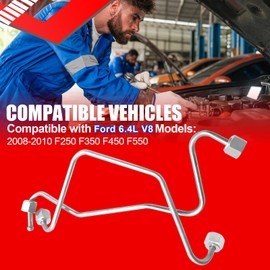 SMMS Diesel Fuel Injector Pump Gasket Kit for Ford F250 F350 F450 F550 6.4L V8 2008-2010 Power-stroke Diesel Engines Replaces OE: 8C3Z9A332B