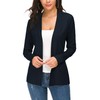 Women's Elegant Casual Long Sleeve Elastic Cardigan Lightweight Solid Knitted