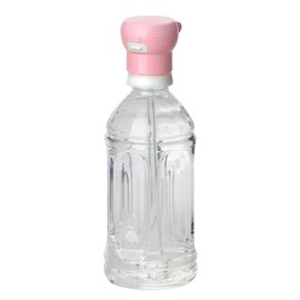 Komori Resin 385909 Water Bottle Straw Cap with Attachment, Pink