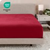 Bare Home Flannel Fitted Bottom Sheet 100% Cotton, Velvety Soft