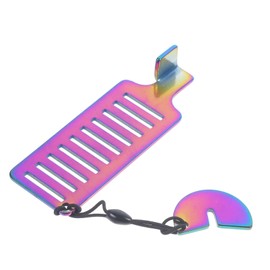 Operitacx Tragbares Türschloss aus Sicheres Türschloss für Hotel Wohnung und Zuhause Installieren Rostfrei für Alleinlebende Frauen