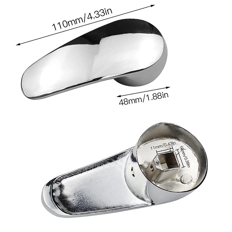 hocadon Faucet ​Lever Handle, Taps Handle Lever with Hot and