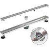 Bochni 28" Linear Shower Drain Brushed 304 Stainless Steel Fast