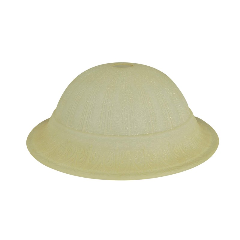 Aspen Creative Amber 23095-01A Transitional Style Replacement Torchiere Glass Shade,
