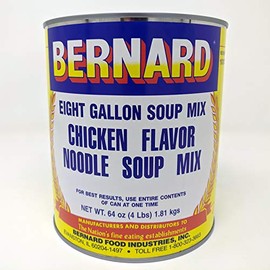 Chicken Noodle Soup Mix SURVIVAL FOOD Emergency 170 SERVINGS, ONE #10 can