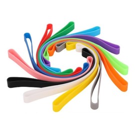 BEHEY Towel Bands, for Beach Cruise Pool Chairs, Lounge Towel Elastic Holder, Cruise Ship Essentials，Set of 12，Colorful