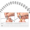 Nut and Bolt Thread Checker 45 Male/Female Thread Gauges (24