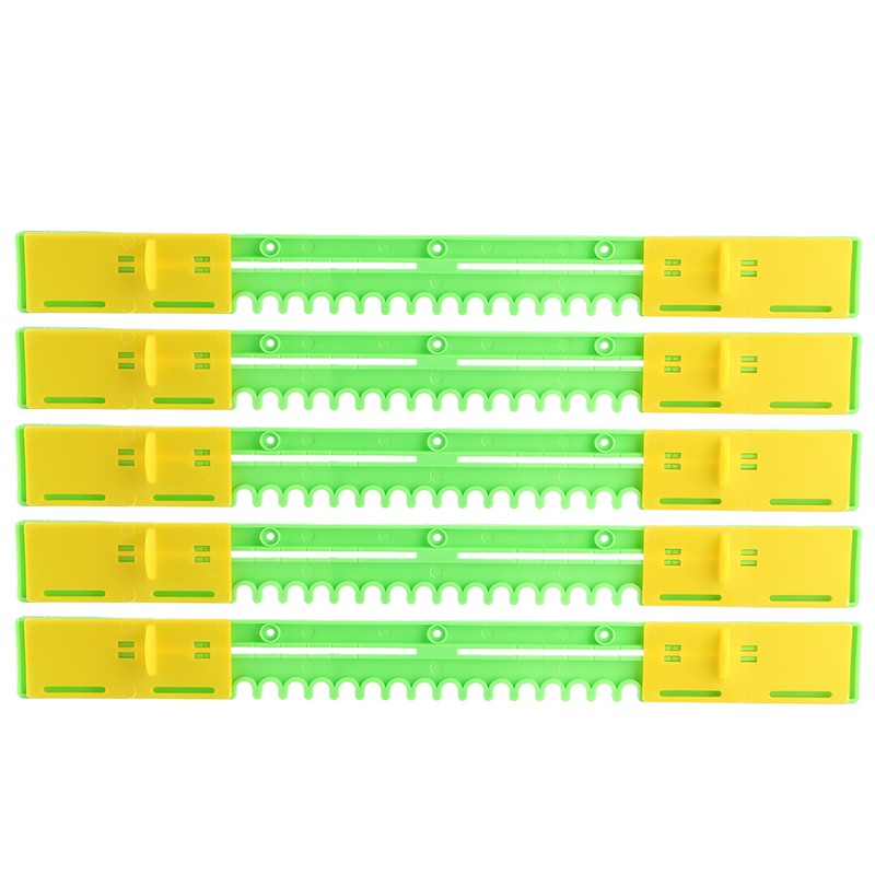 5 Pcs Durable Beehive Door Entrance Gate AntiEscape Beekeeper Plastic