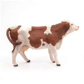 Papo Montbéliard Cow Figure, Multicolor,51165
