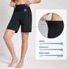 BALEAF Women's Long Knee-Length Quick-Drying Swimming Trunks UV Protection UPF