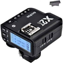 Godox X2T-C TTL Wireless Transmitter, 1/8000s HSS, Bluetooth Connection, 5 Separate Group Buttons, Relocated Control-Wheel, New Hotshoe Locking, Compatible with Canon DSLR
