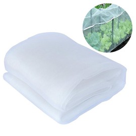 10x50Ft Mosquito Garden Plant Netting, Bug Mosquito Bird Net Hunting Barrier Protect Planter Mesh for Protect Plants Flowers Fruits Trees Greenhouse