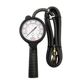 AME INTL Analog Tire Inflator and Gauge - 6ft Hose with Brass Clip on Chuck - Tire Inflator 0-175 PSI