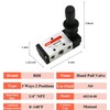 RIH 5 Way 2 Postion Air Hand Lever Operated Valve