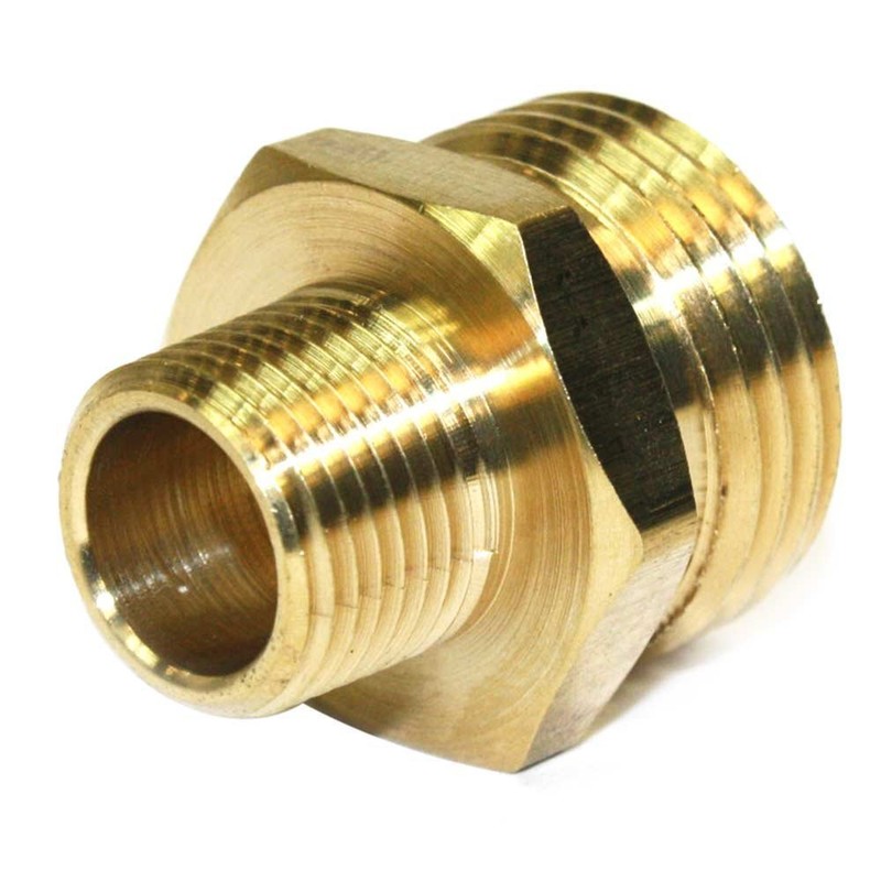 Interstate Pneumatics FGM016 3/4 Inch GHT Male x 3/8 Inch