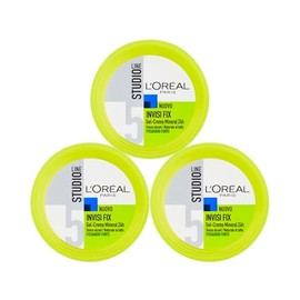 L'Oréal Paris Studio Line Invisi Fix Gel Mineral Cream Long-Lasting 24-Hour Hold 5 Strong - 3 Glasses 150 ml