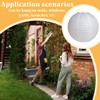 FIMWOLZ 3 Pcs White Round Lantern Lampshade Hanging Lamp Paper