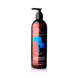 Silk Oil of Morocco Argan Vegan Rep-Hair Sulphate Free Shampoo 375 ml Standard Size