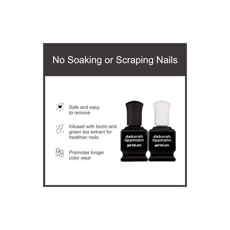 Deborah Lippmann Gel Lab Pro Duo Nail Coat, 2 Piece