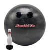 Armored Angel Bowling Pin Cremation Keepsake Urn, 4" Inch Tall,