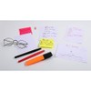Exacompta 13209E Pack of 100 Premium Index Cards Squared DIN