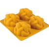 The Kosher Cook Silicone Braided Challah Mold - 4 Small