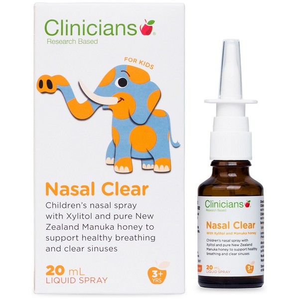 Clinicians Kids Nasal Clear Spray 20ml - Expiry 10/24