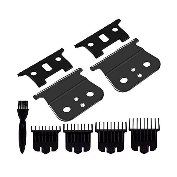 Replacement Blades Compatible with Andis T Outliners Gtx,Suitable for hair clippers model #04710/04521,Black
