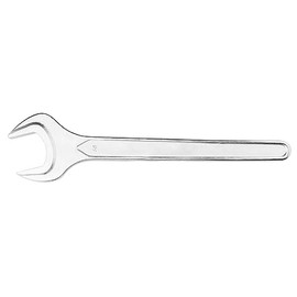 TOPEX Flat Spanner | Wrench Made of Durable Chrome Vanadium Steel Precise One-sided Wrench | CrV Steel Polished | Open-End Wrench Tool | 60 x 480 mm