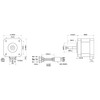 STEPPERONLINE Nema 17 Stepper Motor Bipolar 1.5A 42Ncm 42x42x38mm 1.8deg