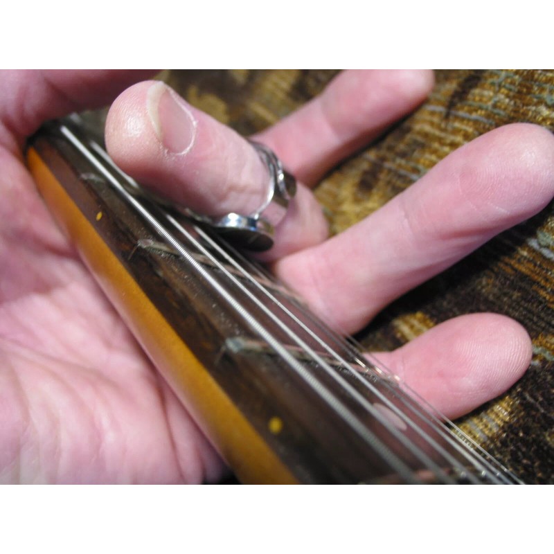 Unbranded Will Ray "Fat Boy" Stealth Slide Ring for Guitar