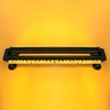 CUMART 26.5" Amber Yellow 54 LED Automotive Rooftop Beacon Warning