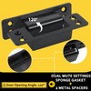 Hidden Door Hinge 5 Inch Hidden Hinges for Doors 2