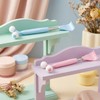 dma home care chin line V-shaped gua sha hyojason combination face massager pink 2ea
