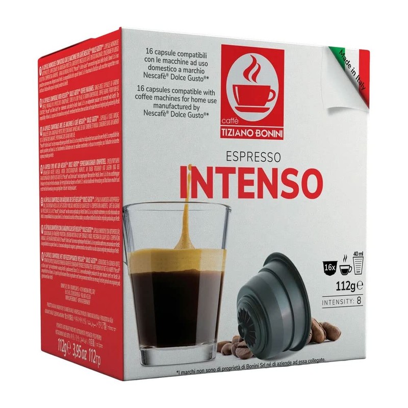 Bonini Coffee Pods, Dolce Gusto Compatible Coffee Pods/Capsules. 3 Pack