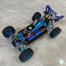 Yuikome Metal Upgrade Accessories Modification Kits for 144001 144002 144010 124017 124018 124019 RC Upgrade Parts, 2