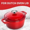 jingfei 4 Sets Dutch Oven Knob Stainless Steel Replacement Knob