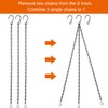 Outus Hanging Chain for Hanging Bird Feeders, Birdbaths, Planters and