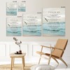 Inspirational Psalm 23 Canvas Wall Art Decor - 11X14 inch