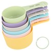 Measuring Cups Set 6, Plastic Measuring Cups Set, Cooking Measuring