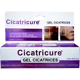 Gel Cicatricure Para Cicatrices Y Estrías Cara Y Cuerpo 30gr