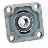QJZ 2x 35 mm Square Flange Units Cast Iron UCF207